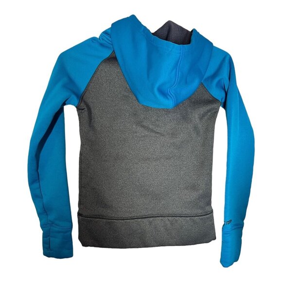 Under Armour UA Storm Youth Sweatshirt Hoodie Size S YSM blue gray fall chilly - Picture 2 of 6